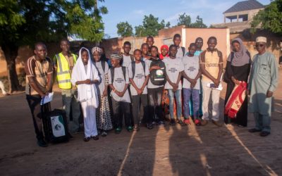 Les Enfants Ambassadeurs Climat de Jeunes Volontaires pour l’Environnement (JVE Niger) en Action à Niamey & Maradi